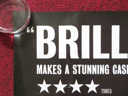 GOOD NIGHT, AND GOOD LUCK UK QUAD ROLLED POSTER JEFF DANIELS D. STRATHAIRN 2005 Rendezvous Cinema Movie posters