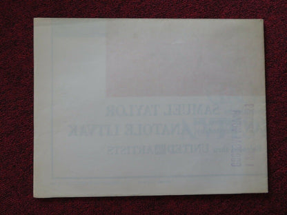 GOODBYE AGAIN FOLDED US ONE SHEET POSTER INGRID BERGMAN YVES MONTAND 1961 Movie posters