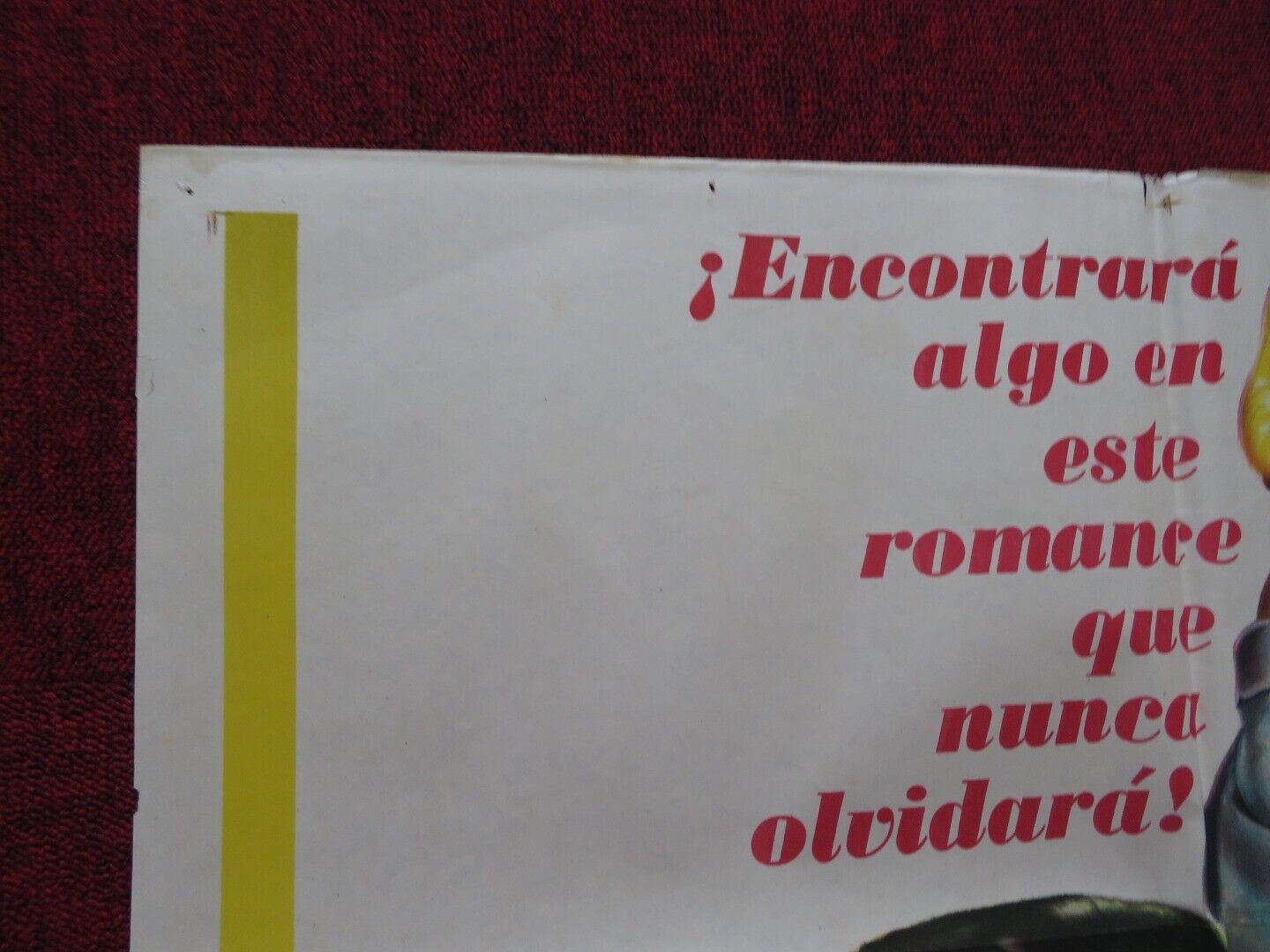 GOODBYE CHARLIE FOLDED ARGENTINA ONE SHEET POSTER TONY CURTIS DEBBIE REYNOLDS Movie posters