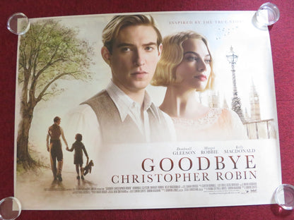 GOODBYE CHRISTOPHER ROBIN UK QUAD (30"x 40") ROLLED POSTER DOMHNALL GLEESON 2017 Rendezvous Cinema Movie posters