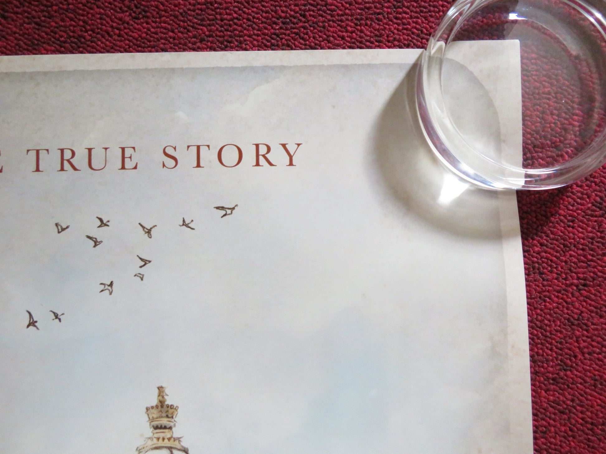 GOODBYE CHRISTOPHER ROBIN UK QUAD (30"x 40") ROLLED POSTER DOMHNALL GLEESON 2017 Rendezvous Cinema Movie posters