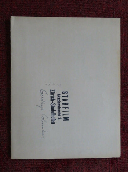 GOODBYE COLUMBUS FOLDED U.S HALF SHEET POSTER ALI MACGRAW RICHARD BENJAMIN 1969 - Rendezvous Cinema