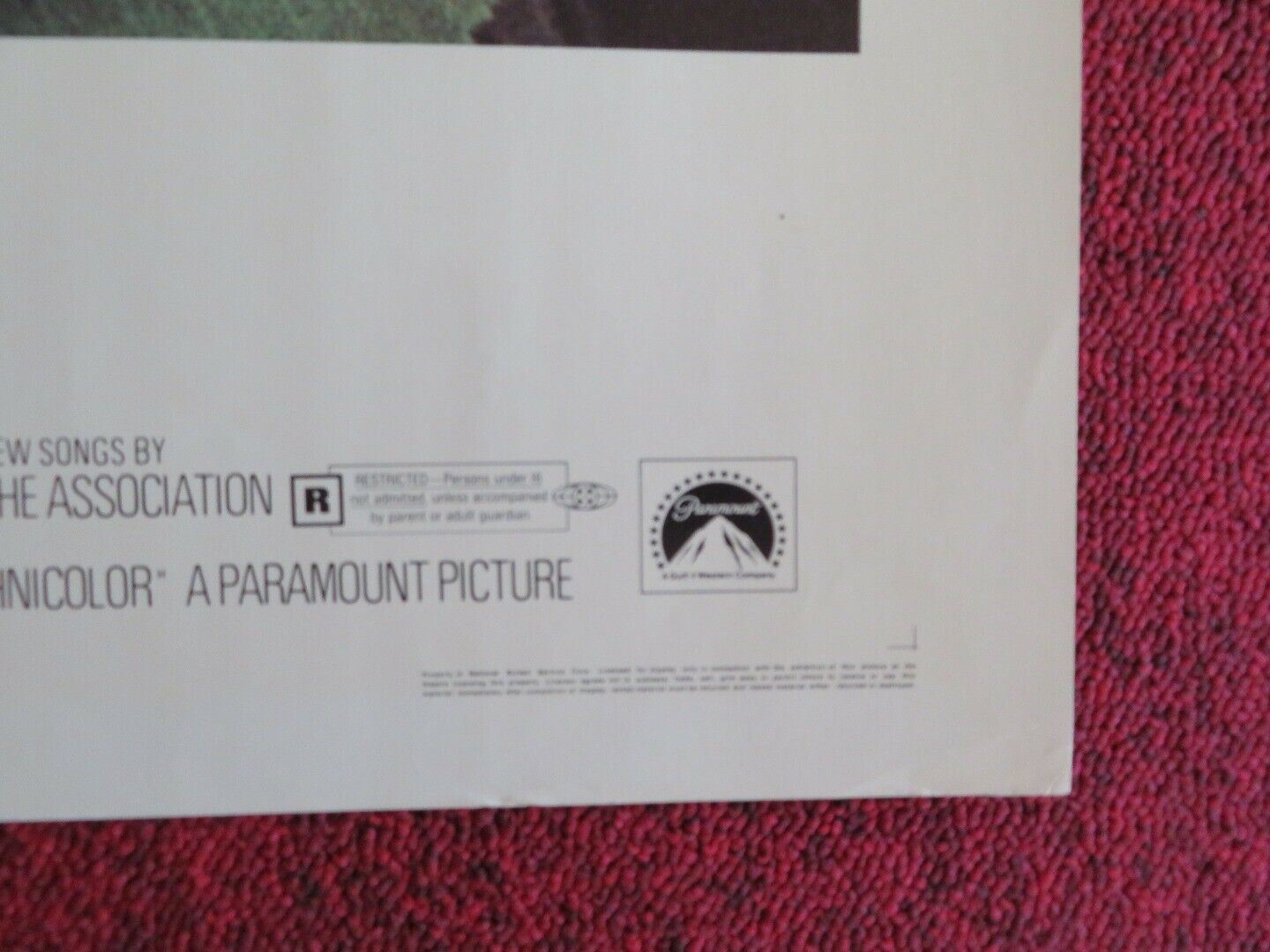 GOODBYE, COLUMBUS US HALF SHEET (22"x 28") POSTER RICHARD BENJAMIN 1969 - Rendezvous Cinema