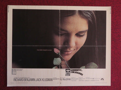 GOODBYE, COLUMBUS US HALF SHEET (22"x 28") POSTER RICHARD BENJAMIN 1969 - Rendezvous Cinema