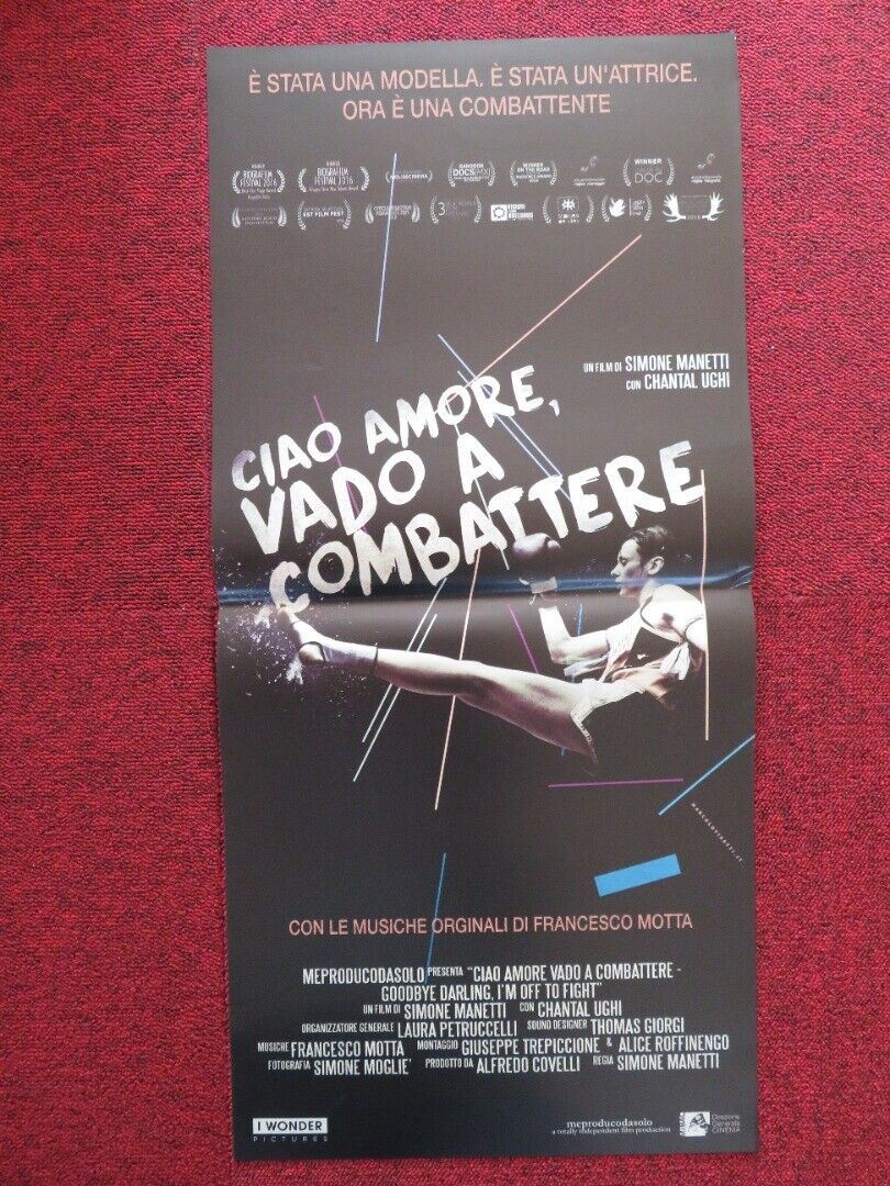 Goodbye darling, I'm off to fight ITALIAN LOCANDINA (27"x12.5") POSTER 2016 - Rendezvous Cinema