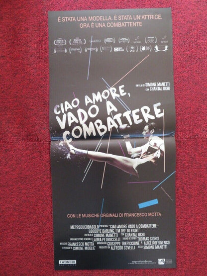 Goodbye darling, I'm off to fight ITALIAN LOCANDINA (27"x12.5") POSTER 2016 - Rendezvous Cinema