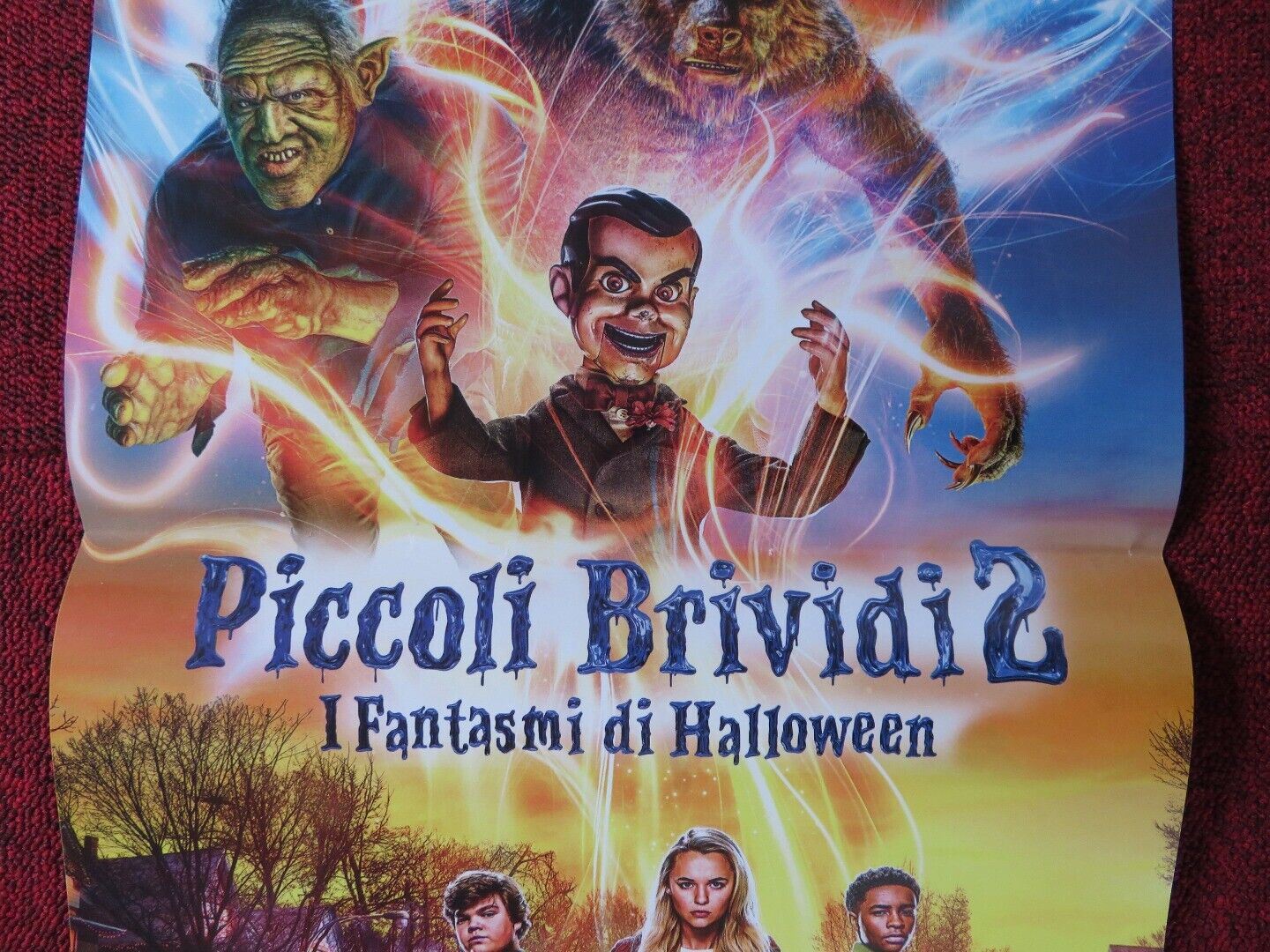 GOOSEBUMPS 2: SLAPPY'S REVENGE ITALIAN LOCANDINA (26.5"x12.5") POSTER 2018 - Rendezvous Cinema