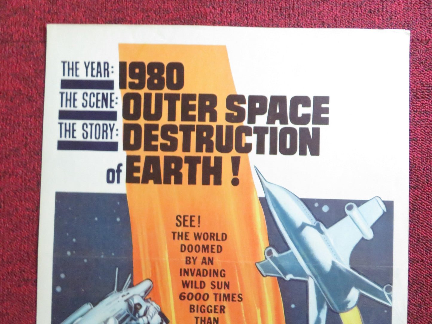 GORATH US INSERT (14"x 36") POSTER RYO IKEBE YUMI SHIRAKAWA 1964 Rendezvous Cinema Movie posters