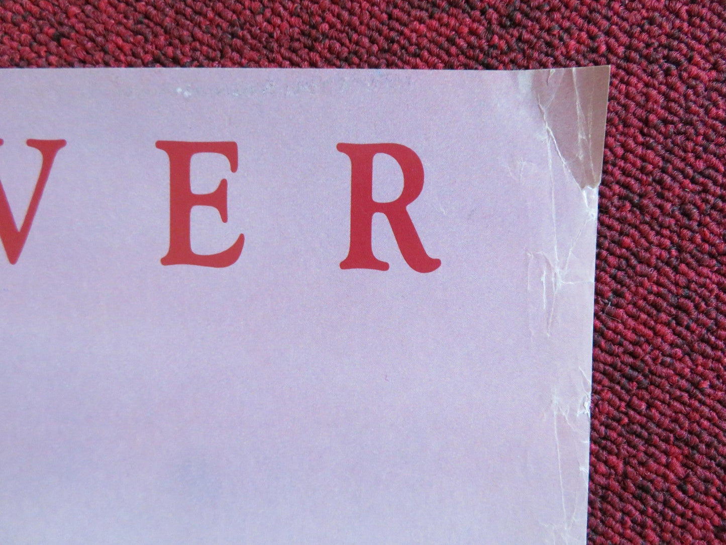 GORILLAS IN THE MIST US ONE SHEET ROLLED POSTER S. WEAVER BRYAN BROWN 1988 Rendezvous Cinema Movie posters