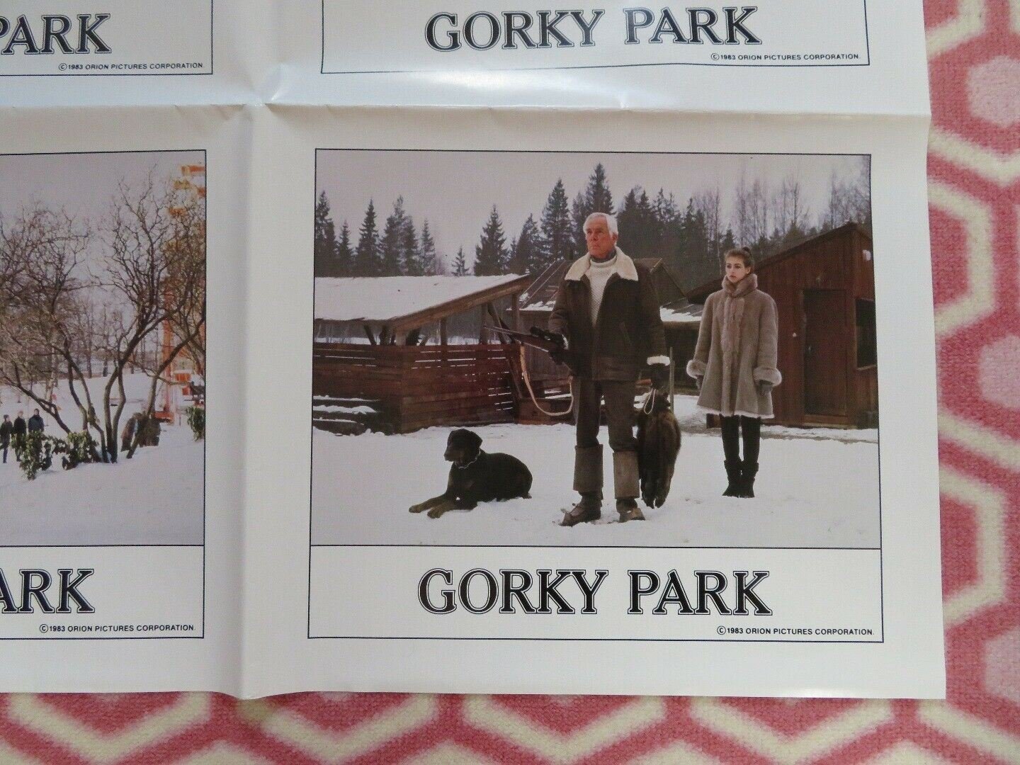 GORKY PARK US (41"X24") LOBBY CARD PRINT 1983 - Rendezvous Cinema
