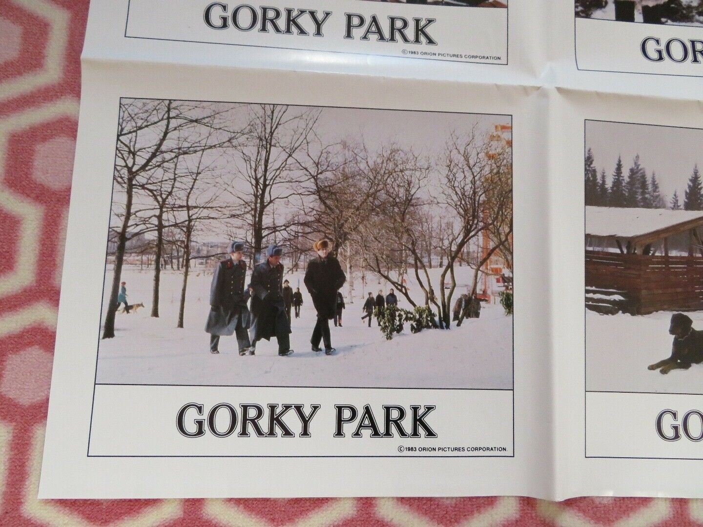 GORKY PARK US (41"X24") LOBBY CARD PRINT 1983 - Rendezvous Cinema