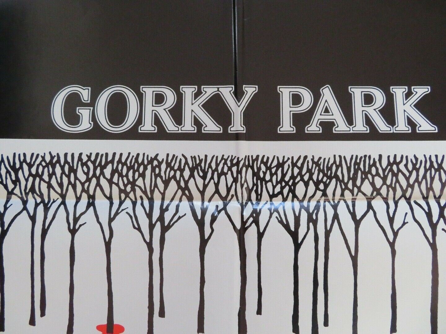 GORKY PARK US ONE SHEET POSTER 1983 WILLIAM HURT LEE MARVIN Rendezvous Cinema Movie posters