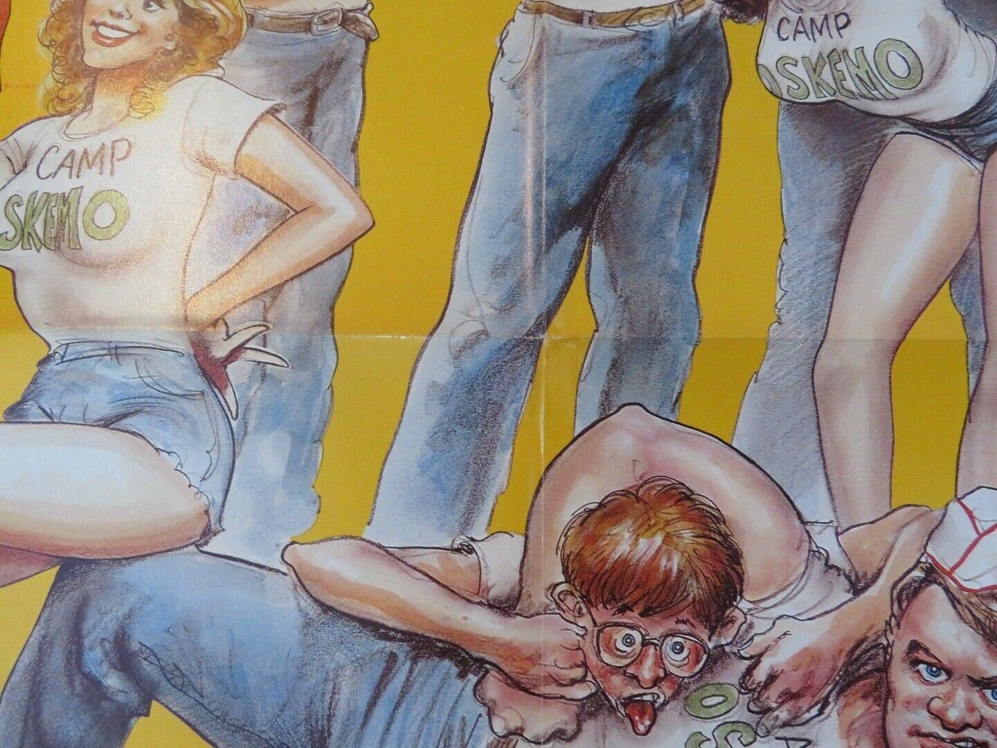 GORP COMEDY POSTER US ONE SHEET POSTER FOLDED SAMUEL Z. ARKOFF DENNIS QUAID Rendezvous Cinema Movie posters