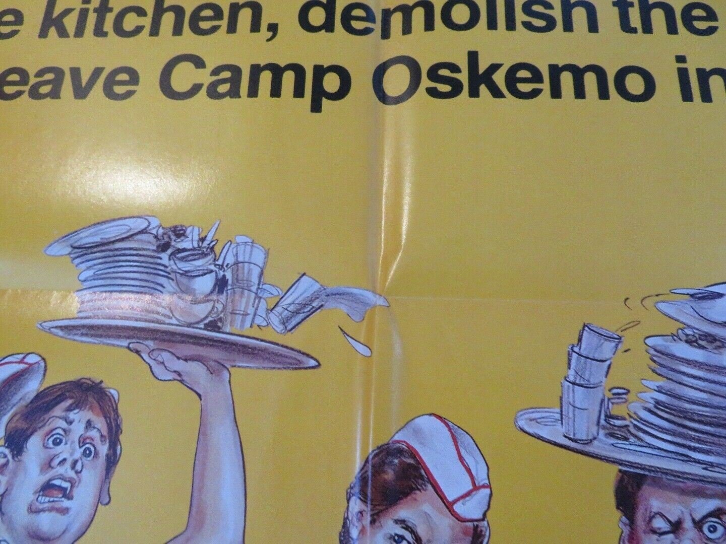 GORP COMEDY POSTER US ONE SHEET POSTER FOLDED SAMUEL Z. ARKOFF DENNIS QUAID Rendezvous Cinema Movie posters