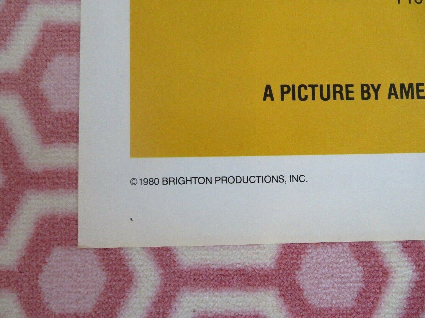 GORP COMEDY POSTER US ONE SHEET POSTER FOLDED SAMUEL Z. ARKOFF DENNIS QUAID Rendezvous Cinema Movie posters