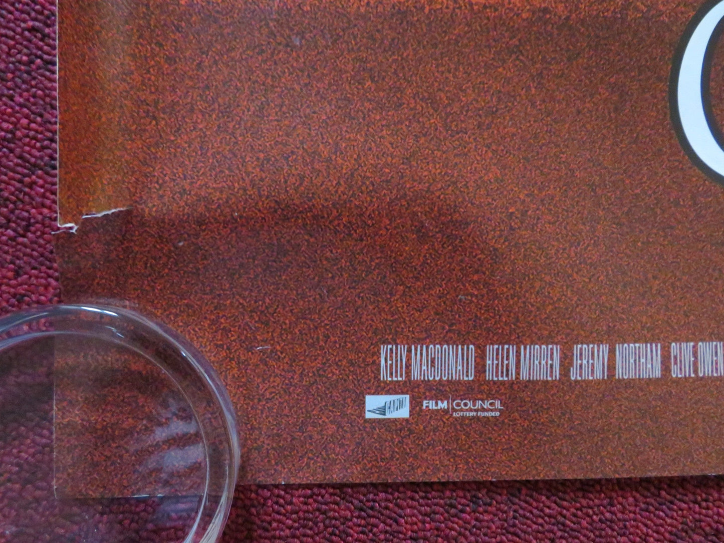 GOSFORD PARK UK QUAD (30"x 40") ROLLED POSTER MAGGIE SMITH MICHAEL GAMBON 2001 Rendezvous Cinema Movie posters