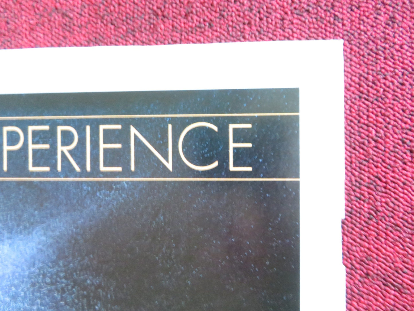 GOSPEL FOLDED US ONE SHEET POSTER JAMES CLEVELAND WALTER HAWKINS 1983 Rendezvous Cinema Movie posters