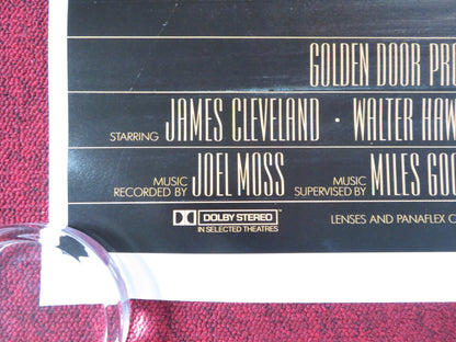 GOSPEL US ONE SHEET ROLLED POSTER JAMES CLEVELAND WALTER HAWKINS 1983 Rendezvous Cinema Movie posters