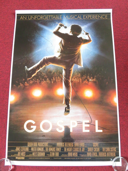 GOSPEL US ONE SHEET ROLLED POSTER JAMES CLEVELAND WALTER HAWKINS 1983 Rendezvous Cinema Movie posters