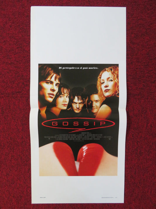 GOSSIP ITALIAN LOCANDINA POSTER JAMES MARSDEN KATE HUDSON 2000 Rendezvous Cinema Movie posters