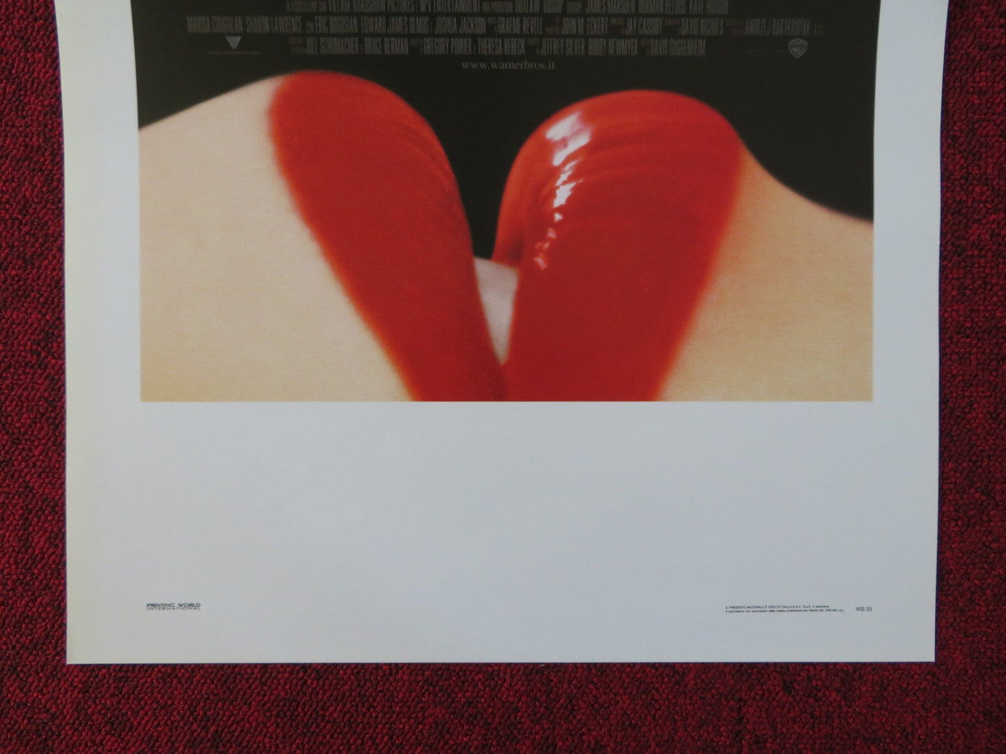 GOSSIP ITALIAN LOCANDINA POSTER JAMES MARSDEN KATE HUDSON 2000 Rendezvous Cinema Movie posters