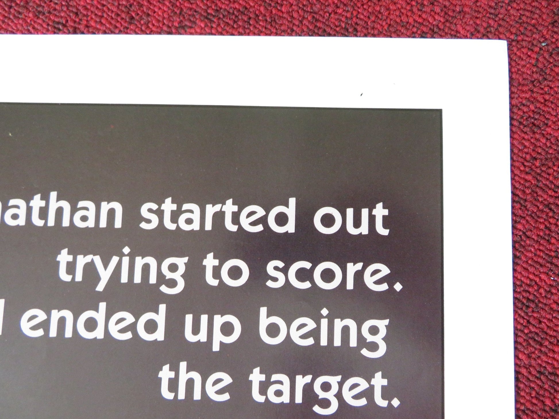 GOTCHA! FOLDED US ONE SHEET POSTER ANTHONY EDWARDS LINDA FIORENTINO 1985 Rendezvous Cinema Movie posters