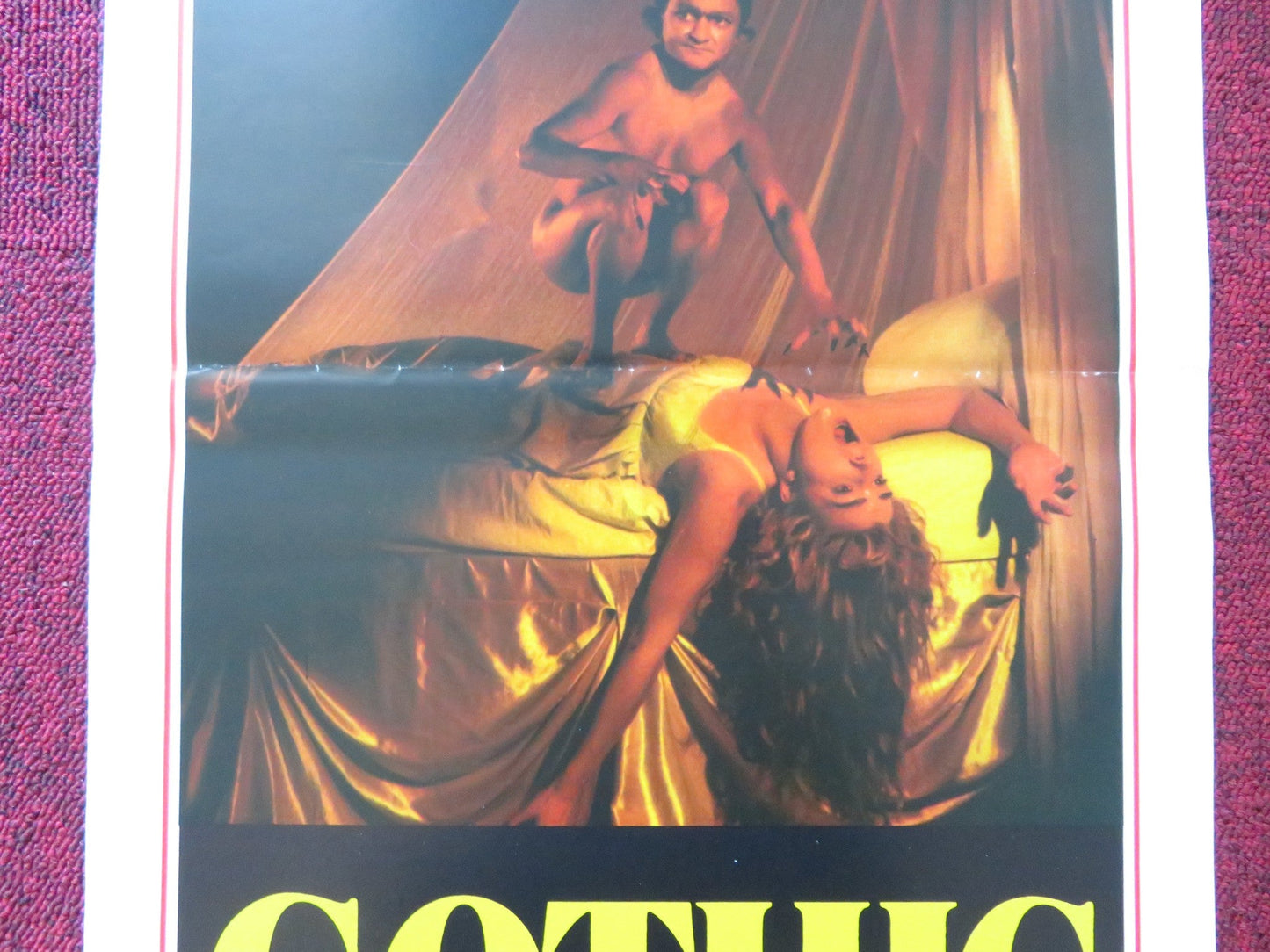 GOTHIC ITALIAN LOCANDINA POSTER GABRIEL BYRNE JULIAN SANDS 1986 Rendezvous Cinema Movie posters