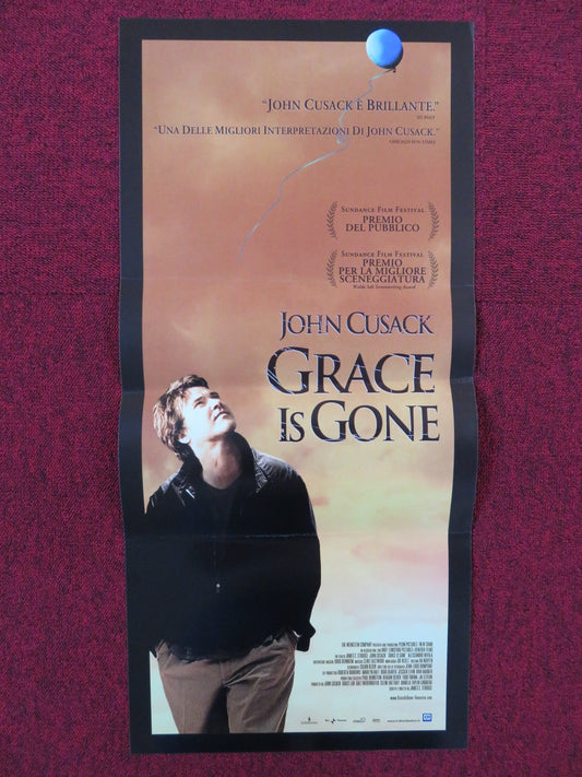 GRACE IS GONE ITALIAN LOCANDINA POSTER JOHN CUSACK EMILY CHURCHILL 2007 Rendezvous Cinema Movie posters