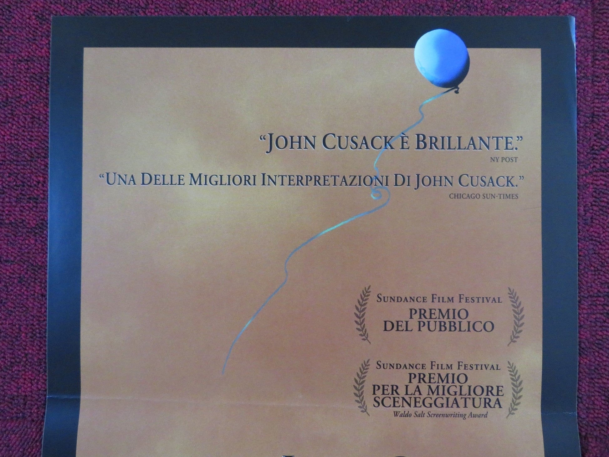 GRACE IS GONE ITALIAN LOCANDINA POSTER JOHN CUSACK EMILY CHURCHILL 2007 Rendezvous Cinema Movie posters