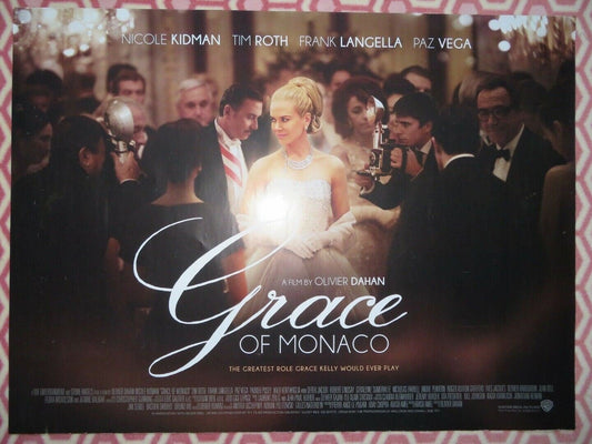 GRACE OF MONACO QUAD (30"x 40") ROLLED POSTER NICOLE KIDMAN TIM ROTH GRACE KELLY Rendezvous Cinema Movie posters