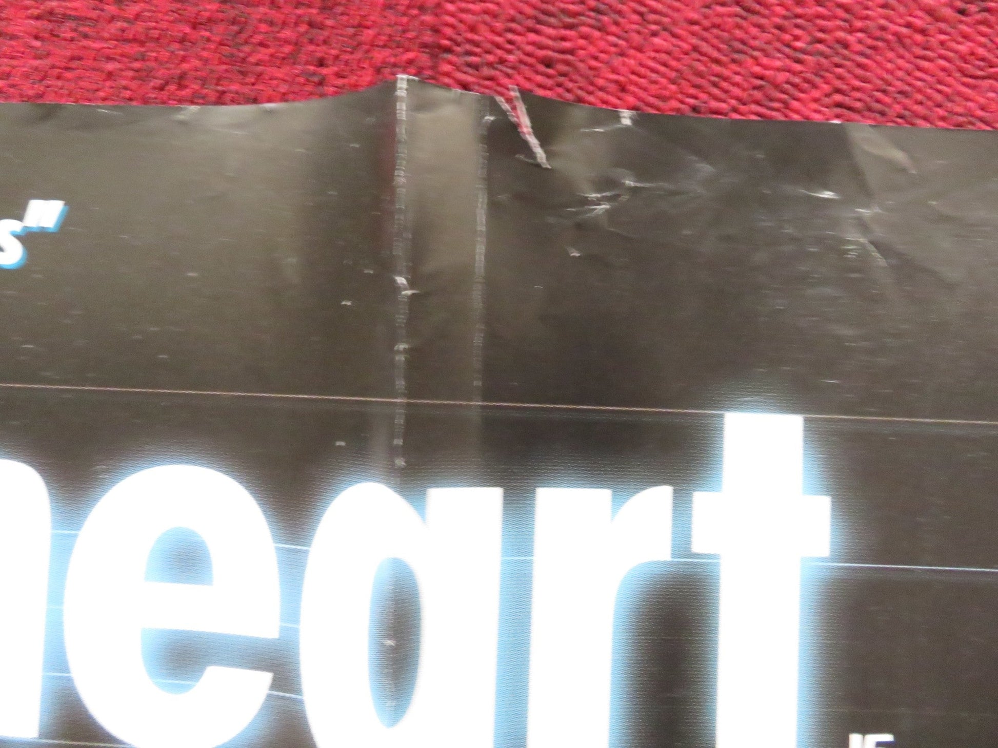 GRACE OF MY HEART UK QUAD (30"x 40") ROLLED POSTER I. DOUGLAS PATSY KENSIT 1996 Rendezvous Cinema Movie posters