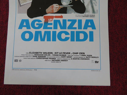 GRACE QUIGLEY ITALIAN LOCANDINA (27.5"x13") POSTER ELIZABETH WILSON 1984 Movie posters