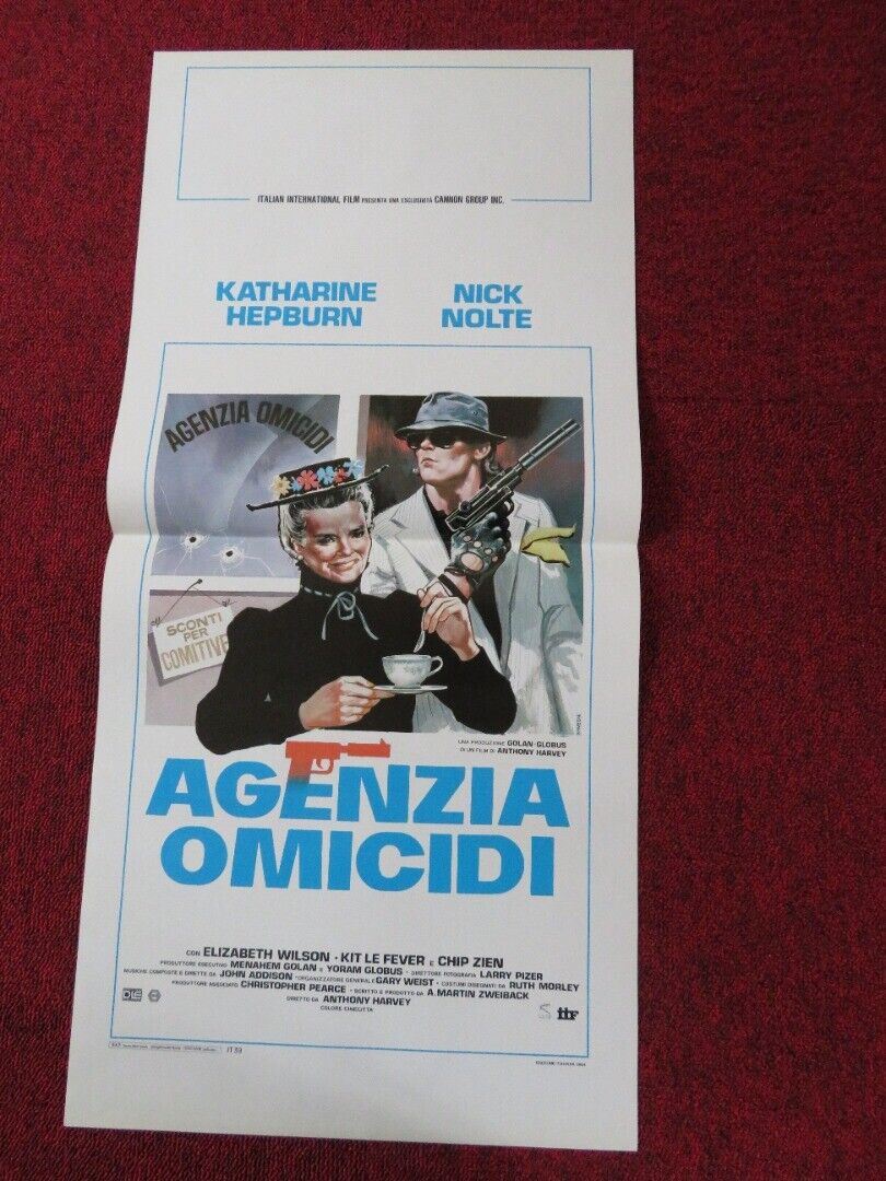 GRACE QUIGLEY ITALIAN LOCANDINA (27.5"x13") POSTER ELIZABETH WILSON 1984 Movie posters