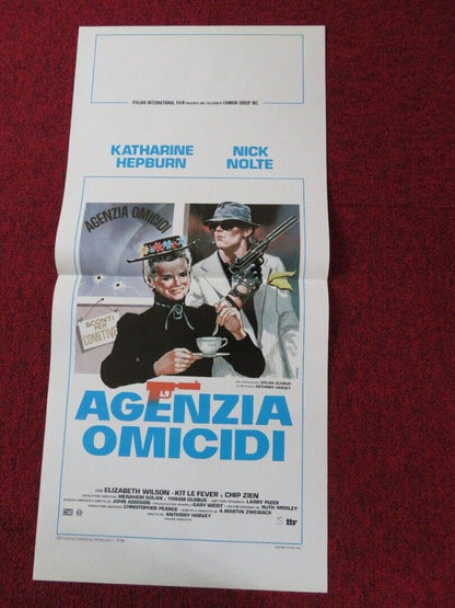 GRACE QUIGLEY ITALIAN LOCANDINA (27.5"x13") POSTER ELIZABETH WILSON 1984 Movie posters