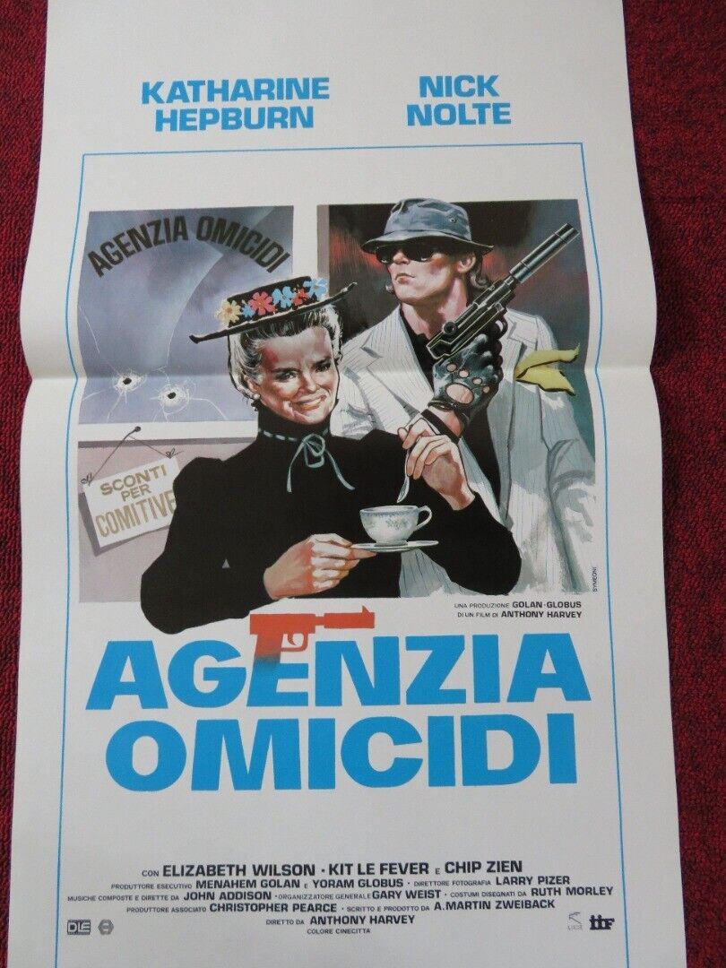 GRACE QUIGLEY ITALIAN LOCANDINA (27.5"x13") POSTER ELIZABETH WILSON 1984 Movie posters