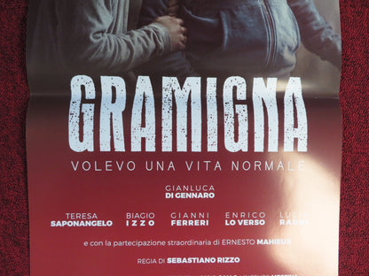 GRAMIGNA ITALIAN LOCANDINA POSTER GIANLUCA DI GENNARO TERESA SAPONANGELO 2017 Rendezvous Cinema Movie posters