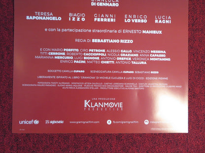 GRAMIGNA ITALIAN LOCANDINA POSTER GIANLUCA DI GENNARO TERESA SAPONANGELO 2017 Rendezvous Cinema Movie posters