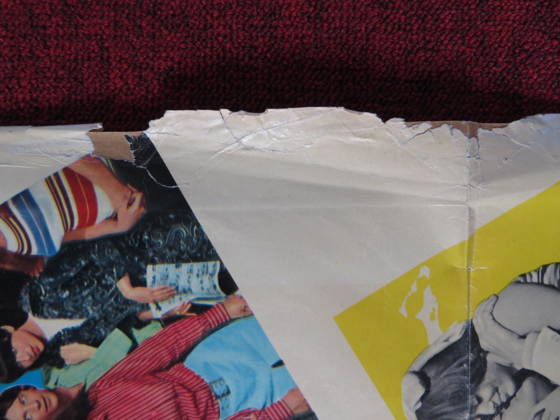 GRANADA, ADDIO ITALIAN FOGLIO POSTER CLAUDIO VILLA SUSANNA MARTINKOVA 1967 Rendezvous Cinema Movie posters