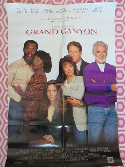 GRAND CANYON US ONE SHEET POSTER STEVE MARTIN DANNY GLOVER KEVIN KLINE Movie posters