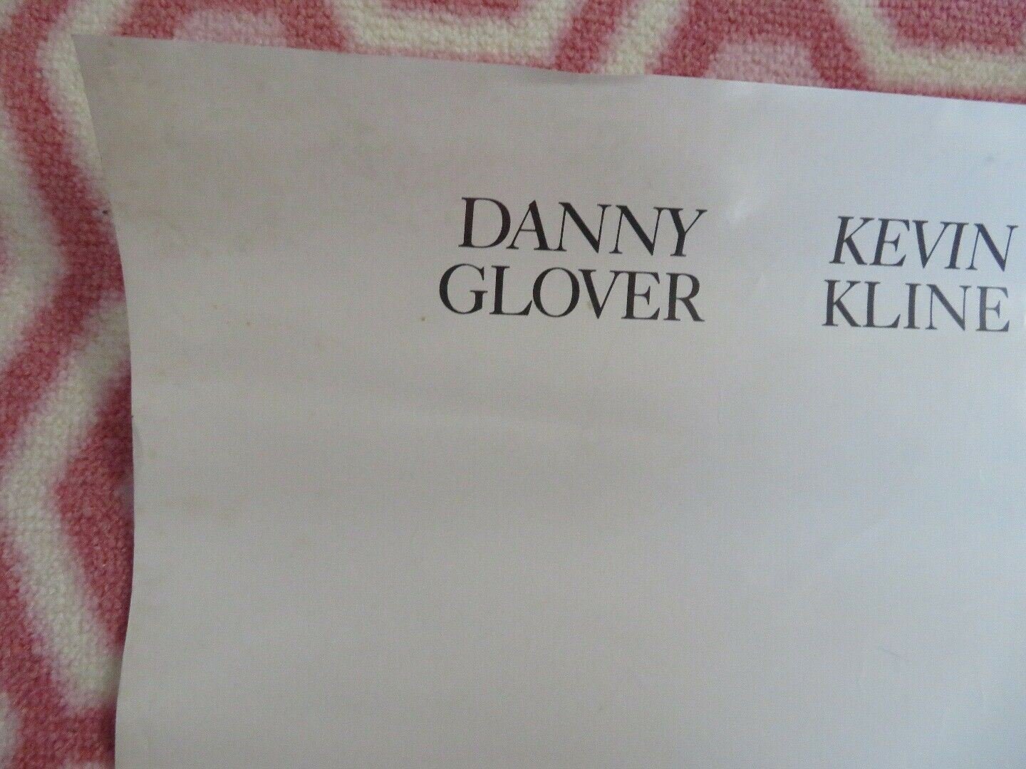 GRAND CANYON US ONE SHEET POSTER STEVE MARTIN DANNY GLOVER KEVIN KLINE Movie posters