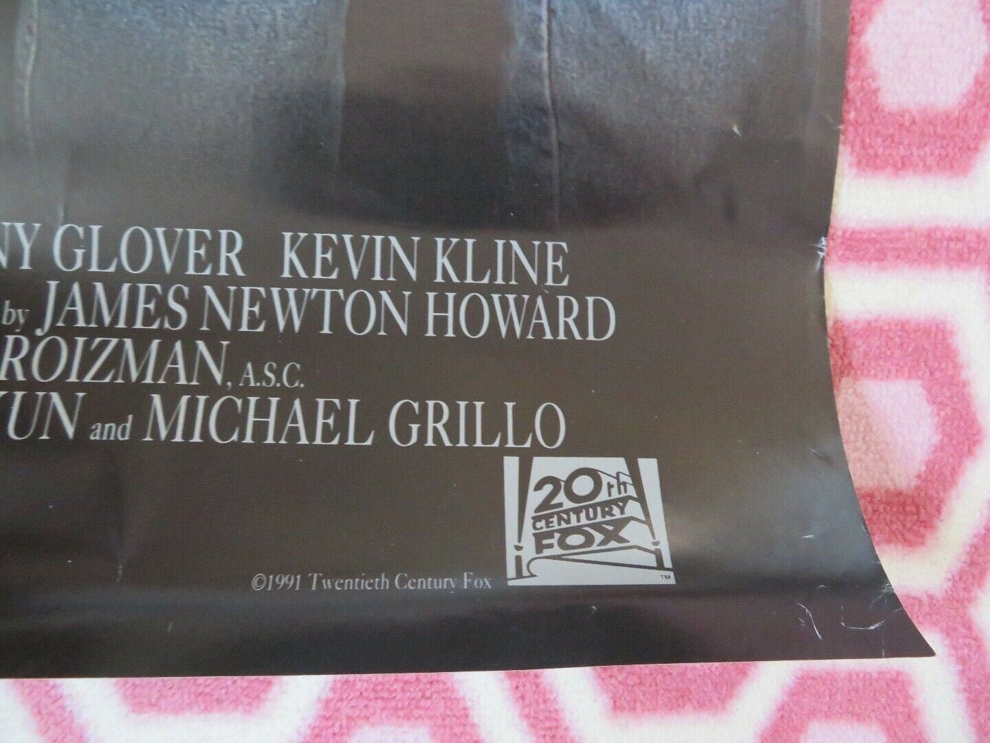 GRAND CANYON US ONE SHEET POSTER STEVE MARTIN DANNY GLOVER KEVIN KLINE Movie posters