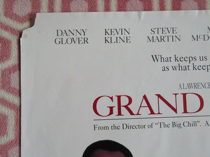 GRAND CANYON US ONE SHEET ROLLED POSTER DANNY GLOVER STEVE MARTIN KEVIN KLINE Rendezvous Cinema Movie posters