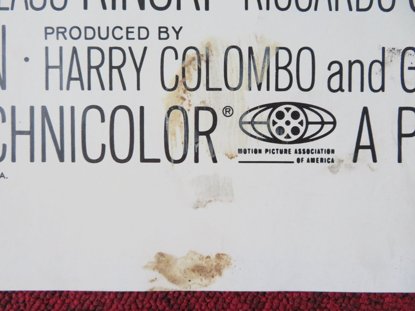 GRAND SLAM FOLDED US ONE SHEET POSTER JANET LEIGH ROBERT HOFFMAN 1967 Rendezvous Cinema Movie posters