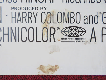 GRAND SLAM FOLDED US ONE SHEET POSTER JANET LEIGH ROBERT HOFFMAN 1967 Rendezvous Cinema Movie posters