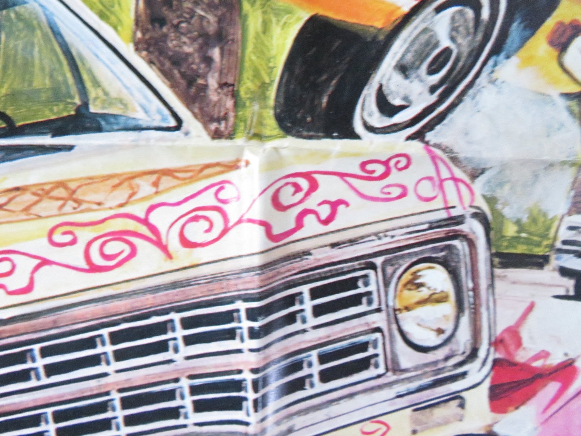 GRAND THEFT AUTO FOLDED US ONE SHEET POSTER RON HOWARD NANCY MORGAN 1977 Rendezvous Cinema Movie posters