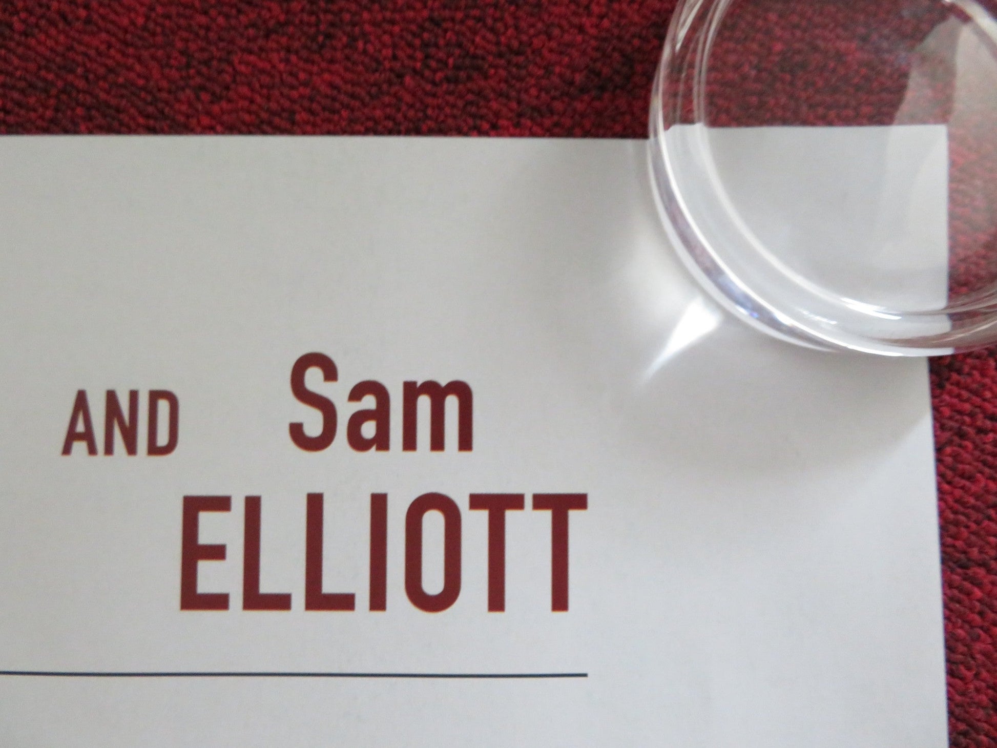 GRANDMA UK QUAD ROLLED POSTER LILY TOMLIN JUDY GREER 2015 Rendezvous Cinema Movie posters