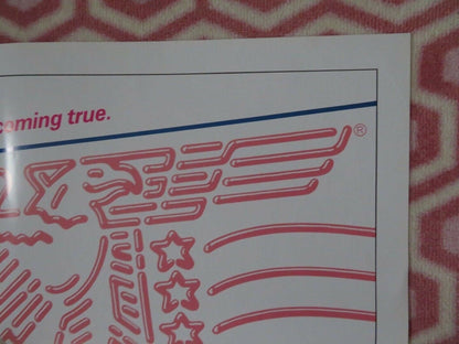 GRANDVIEW U.S.A US ONE SHEET POSTER JAMIE LEE CURTIS PATRICK SWAYZE Movie posters