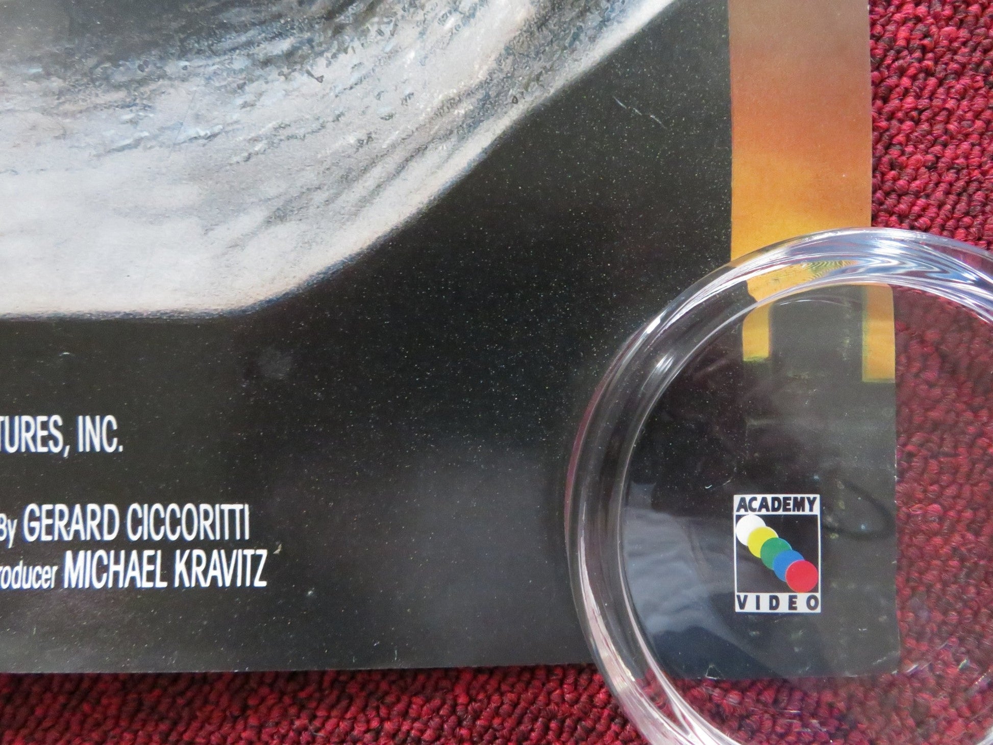 GRAVEYARD SHIFT II VHS VIDEO POSTER WEDNEY GAZELLE MARK SOPER 1989 Rendezvous Cinema Movie posters