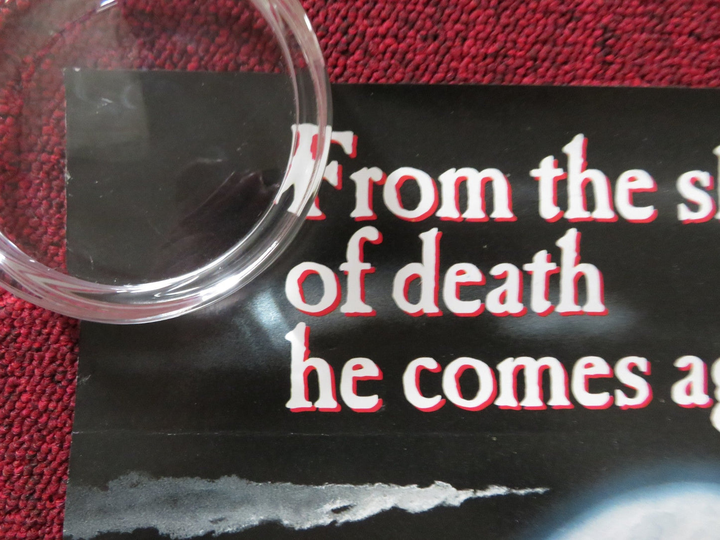 GRAVEYARD SHIFT II VHS VIDEO POSTER WEDNEY GAZELLE MARK SOPER 1989 Rendezvous Cinema Movie posters