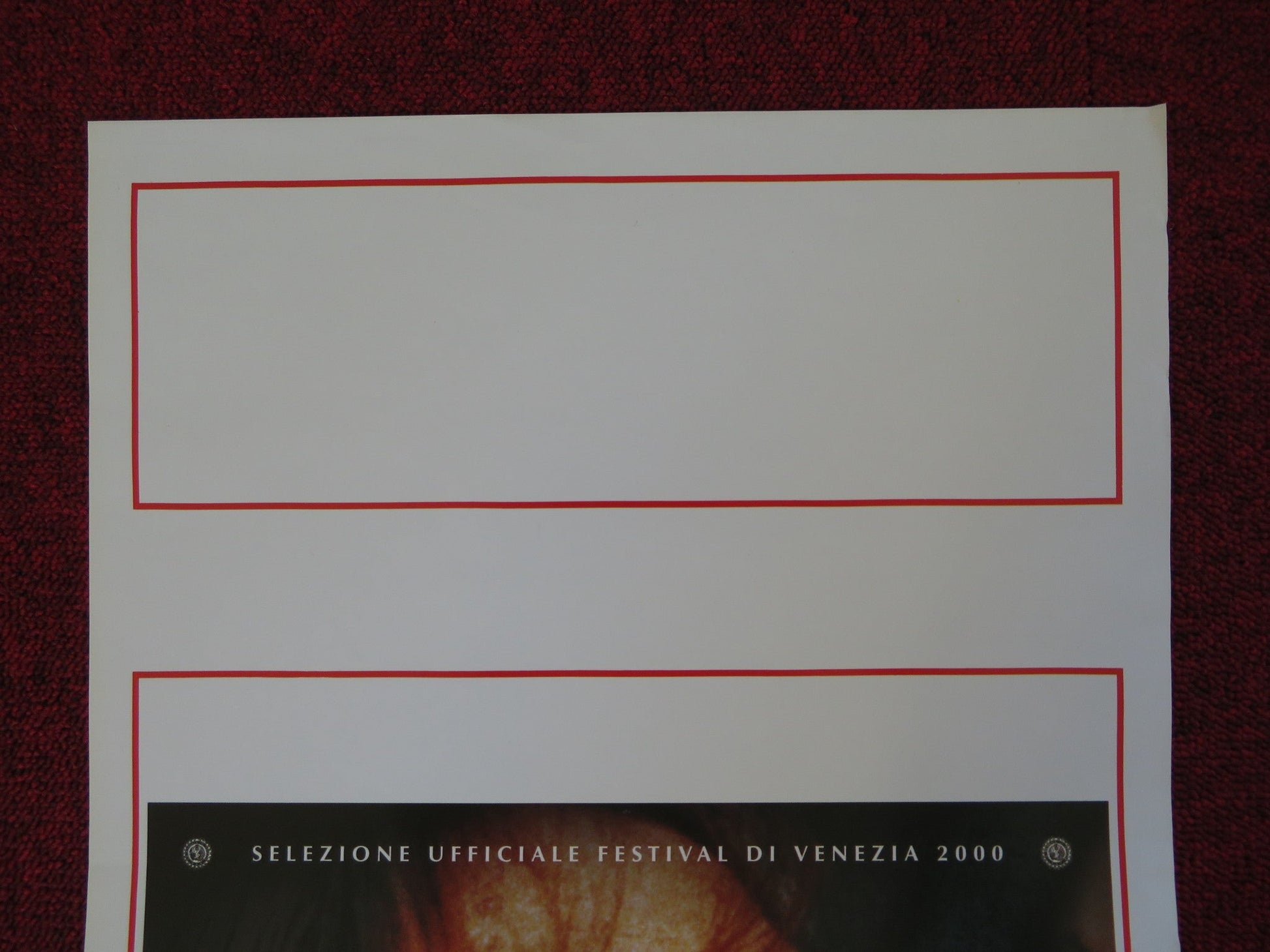 GRAZIE PER LA CIOCCOLATA ITALIAN LOCANDINA POSTER ISABELLE HUPPERT J. DUTRO 2000 Rendezvous Cinema Movie posters